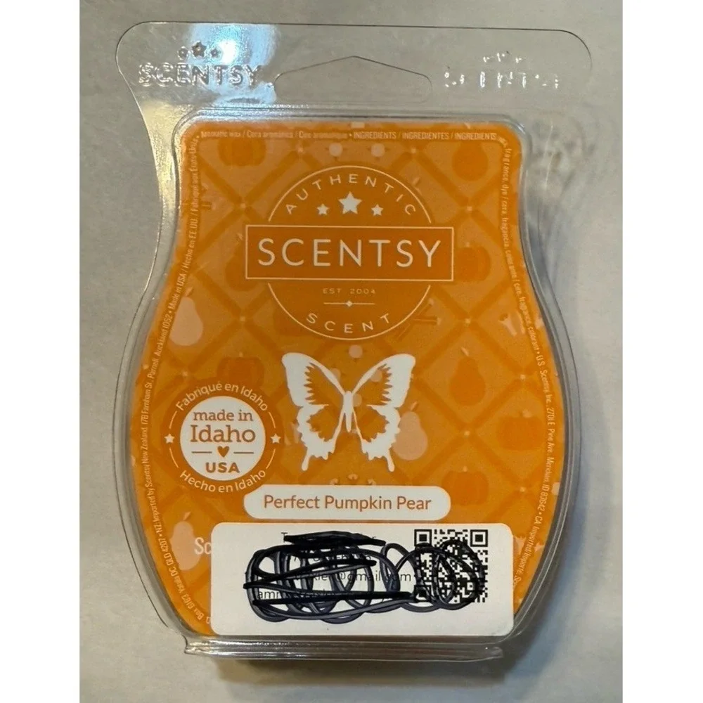 Lot Of 6 Fall Scentsy Bars Autumn‎ Pumpkin Sticky Bun Cinnamint Spiced Harvest